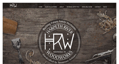 Desktop Screenshot of harpethriverwoodworks.com